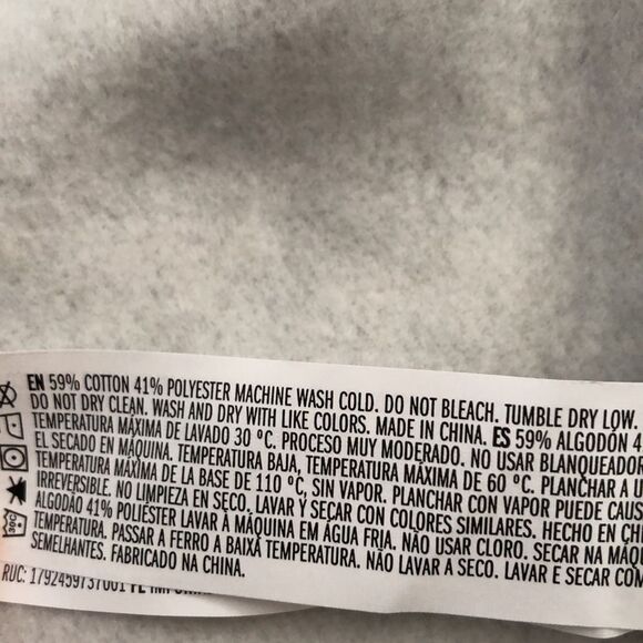 New Forever21 fleece casual jacket, oversized, with belt, size small - Picture 8 of 8